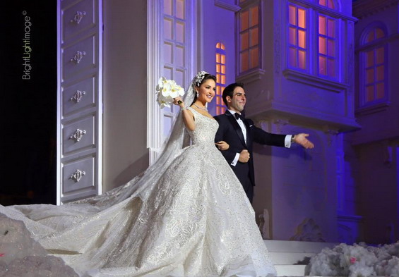 Свадбата на Лама Данави и Калед Катоун