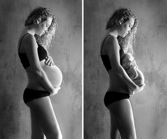 Мајки ПРЕД и ПО породувањето