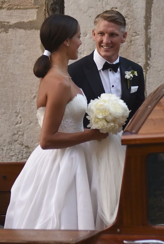Свадбата на Ана Ивановиќ и Бастијан Швајнштајгер
