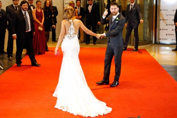 Свадбата на Лионел Меси и Антонела Рокуцо