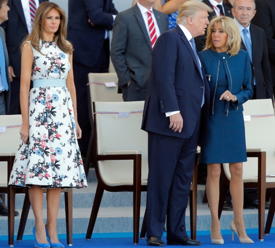 Макрон и Трамп