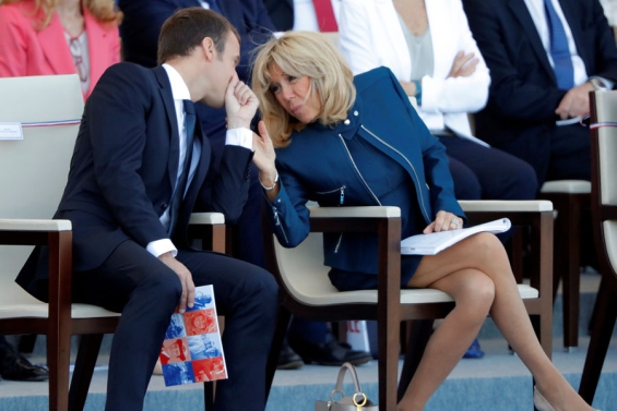Макрон и Трамп