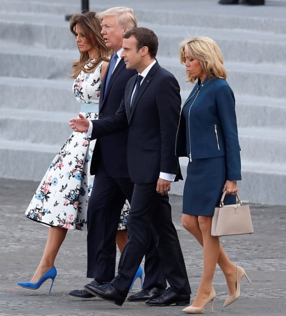 Макрон и Трамп