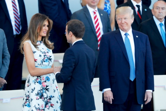 Макрон и Трамп