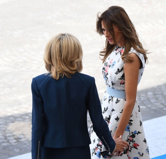 Макрон и Трамп