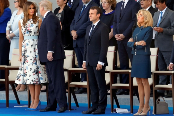 Макрон и Трамп