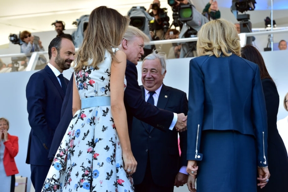 Макрон и Трамп