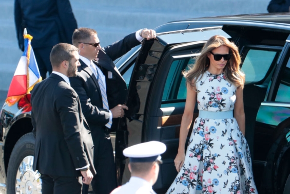 Макрон и Трамп