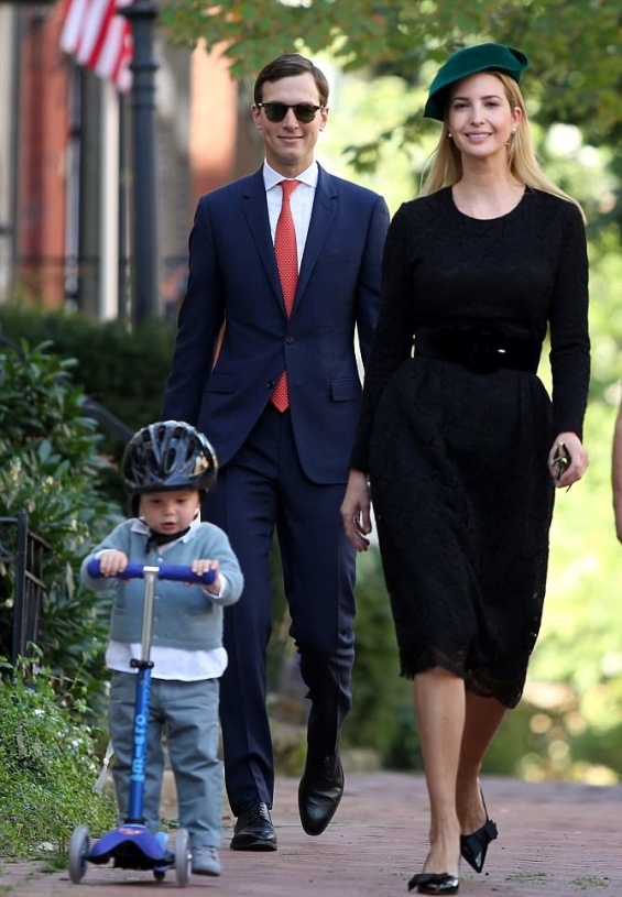 Иванка Трамп со семејството