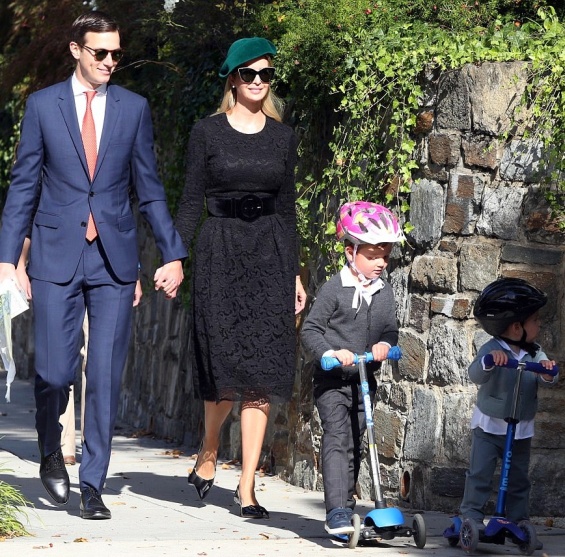 Иванка Трамп со семејството