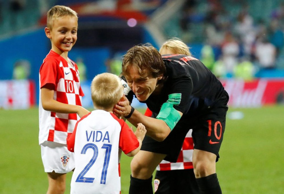 Децата на хрватските фудбалери