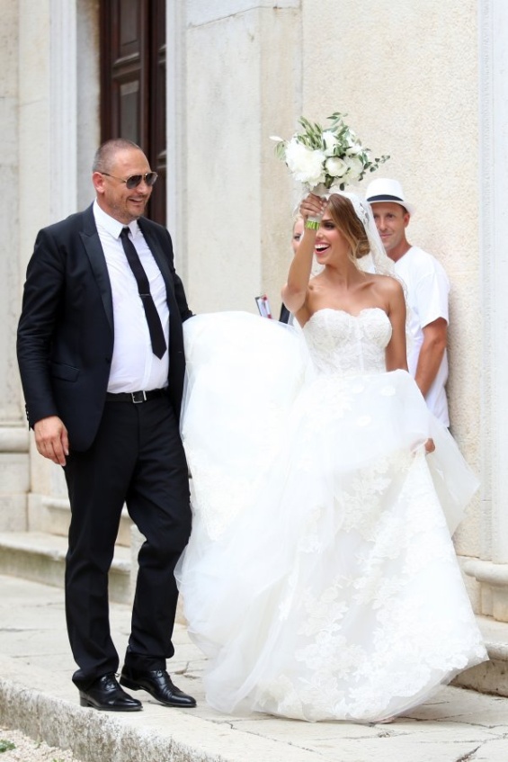 Свадбата на Франка Бателиќ и Ведран Ќорлука